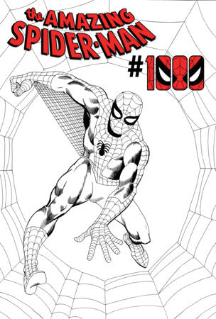 09/16/2026 AMAZING SPIDER-MAN #1000 DITKO 1:50 BLACK AND WHITE VARIANT