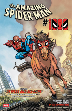 09/16/2026 AMAZING SPIDER-MAN #1000 GIUSEPPE CAMUNCOLI VARIANT MARVEL