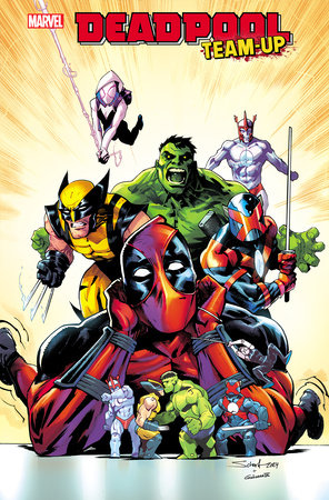 08/28/2024 DEADPOOL TEAM-UP #1 (OF 5) JONAS SCHARF 1:25 VARIANT Deadpool MARVEL COMICS   