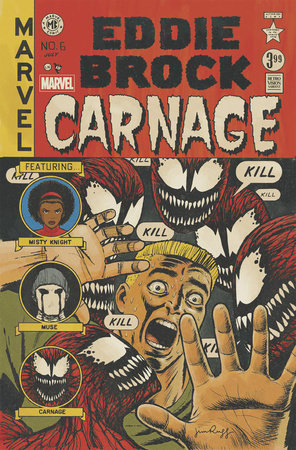 EDDIE BROCK CARNAGE #6 JIM RUGG RETRO VISION VARIANT 2025 MARVEL PRH