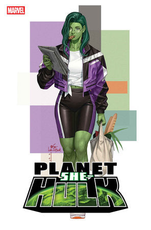 PLANET SHE-HULK #1 INHYUK LEE STREET-VERSE VARIANT 2025 She-Hulk MARVEL COMICS
