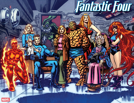 FANTASTIC FOUR #1 BUSCEMA REMASTERED 1:50 VARIANT 2025 Fantastic Four MARVEL PRH