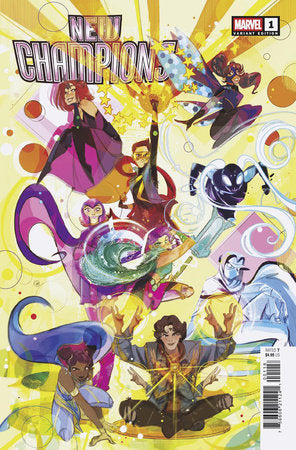 01/08/2025 NEW CHAMPIONS #1 NICOLETTA BALDARI 1:25 VARIANT  MARVEL PRH   