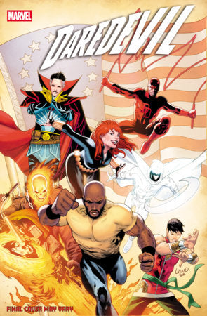 03/25/2026 DAREDEVIL #1 GREG LAND 250TH HOMAGE VARIANT MARVEL COMCS