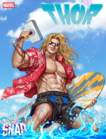 08/19/2026 THOR #800 MORTAL THOR #14 INHYUK LEE MARVEL SNAP SWIMSUIT VARIANT MARVEL
