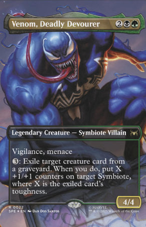 05/20/2026 VENOM #258 DAN DOS SANTOS MAGIC THE GATHERING VARIANT Venom MARVEL