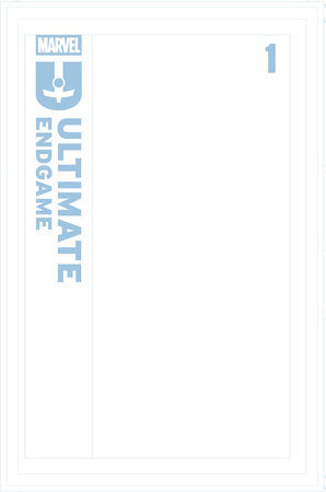 12/31/2025 ULTIMATE ENDGAME #1 BLUE LINE BLANK VARIANT Marvel
