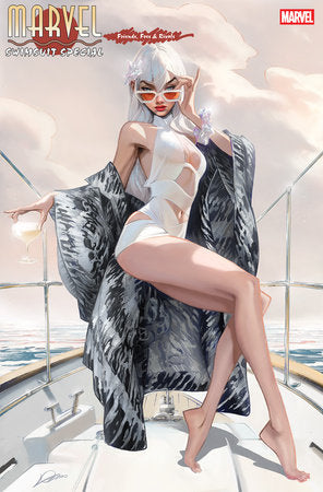 MARVEL SWIMSUIT SPECIAL FRIENDS FOES & RIVALS #1 ALEXANDER LOZANO 2ND PRINT VARIANT 2025 Marvel