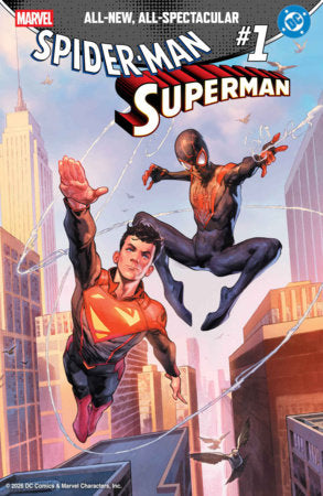 04/22/2026 MARVEL DC SPIDER-MAN SUPERMAN #1 OPENA 1:50 VARIANT