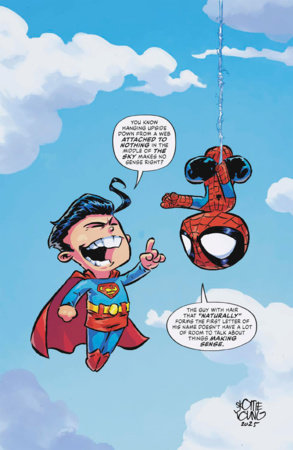 MARVEL DC SPIDER-MAN SUPERMAN #1 SKOTTIE YOUNG VIRGIN VARIANT 2026 MARVEL