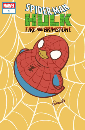 08/19/2026 SPIDER-MAN/HULK: FIRE AND BRIMSTONE #1 GODTAIL MARVEL DUCK VARIANT MARVEL
