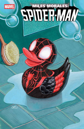 08/12/2026 MILES MORALES: SPIDER-MAN #1 CHRISSIE ZULLO MARVEL DUCK VARIANT MARVEL