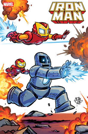 01/28/2026 IRON MAN #1 SKOTTIE YOUNG 4-PART CONNECTING VARIANT MARVEL COMICS
