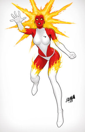 04/01/2026 CAPTAIN MARVEL: DARK PAST #1 DAVID NAKAYAMA COLOR BLOCK WHITE VIRGIN 1:50 VARIANT MARVEL