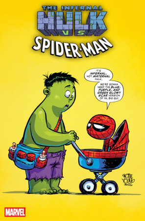 11/04/2026 INFERNAL HULK VS. SPIDER-MAN #1 SKOTTIE YOUNG VARIANT MARVEL