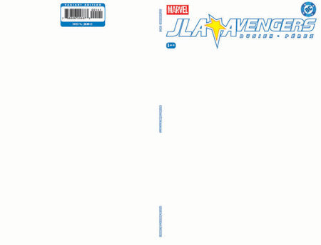 05/27/2026 JLA/AVENGERS #1 FACSIMILE EDITION BLANK VARIANT MARVEL
