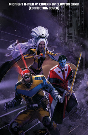 10/07/2026 MIDNIGHT X-MEN #1 CRAIN CONNECTING PROMO VARIANT MARVEL