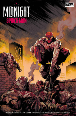 10/07/2026 MIDNIGHT SPIDER-MAN #1 RYAN STEGMAN MIDNIGHT BLOODBATH VARIANT MARVEL