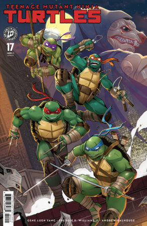 04/08/2026 Teenage Mutant Ninja Turtles #17 1:25 MERCER VARIANT IDW PUBLISHING