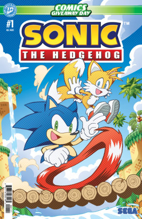 SONIC THE HEDGEHOG #1 FCBD CGD UNSTAMPED 2026 Sonic the Hedgehog BOOM! STUDIOS