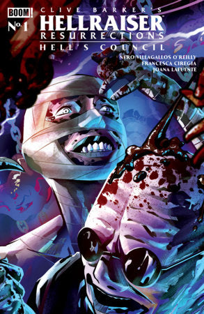 09/23/2026 Hellraiser: Resurrections - Hell's Council #1 B Variant (Dressed, Sabbatini) BOOM ENTERTAINMENT