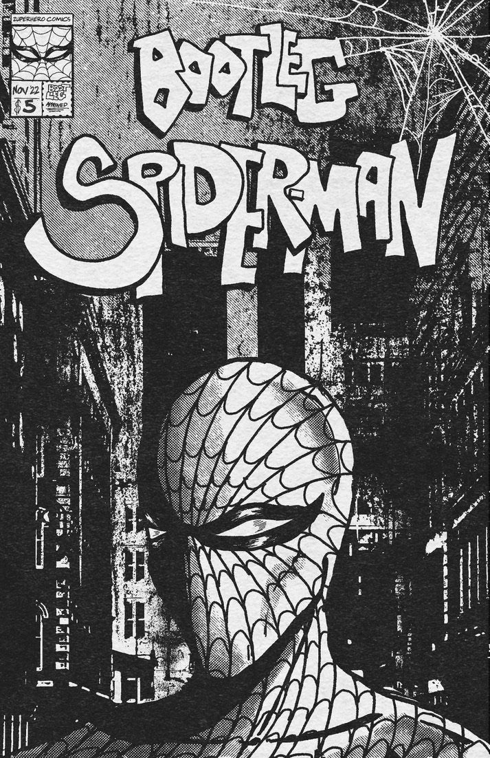 BOOTLEG SPIDER-MAN #1 2022 Spider-Man ZUPERHERO COMICS