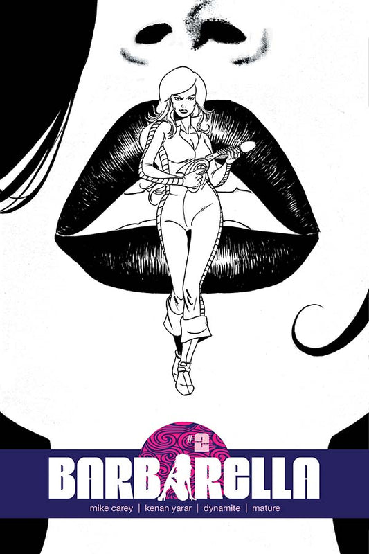 BARBARELLA #2 1:30 B&W VARIANT 2017 Barbarella DYNAMITE