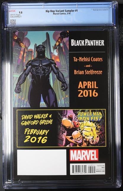 9.8 CGC MARVEL HIP HOP SAMPLER 2016 [4363499021]  MARVEL COMICS   