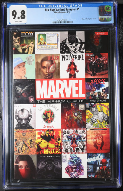 9.8 CGC MARVEL HIP HOP SAMPLER 2016 [4363499022]  MARVEL COMICS   