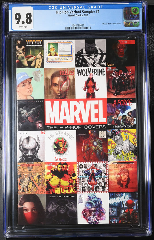 9.8 CGC MARVEL HIP HOP SAMPLER 2016 [4363499022]  MARVEL COMICS   