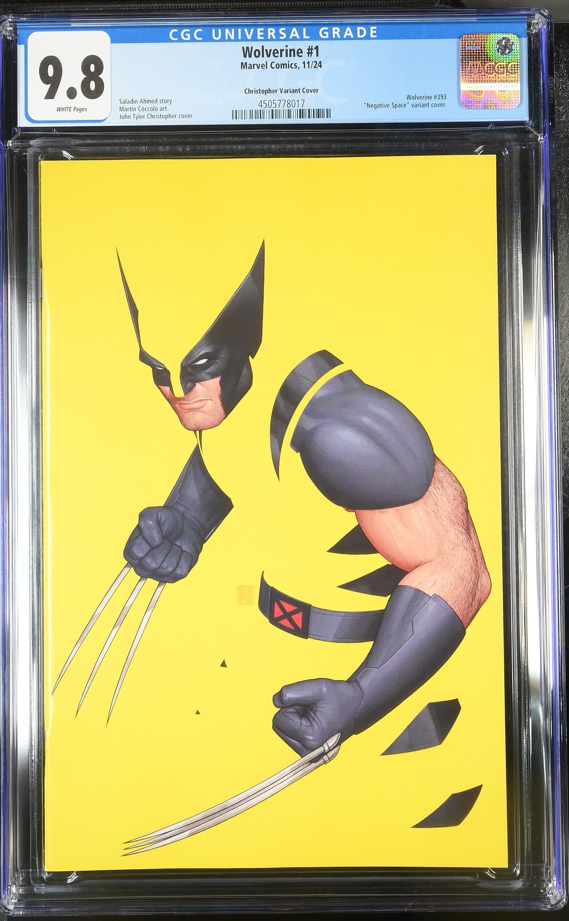 CGC 9.8 good Wolverine 11