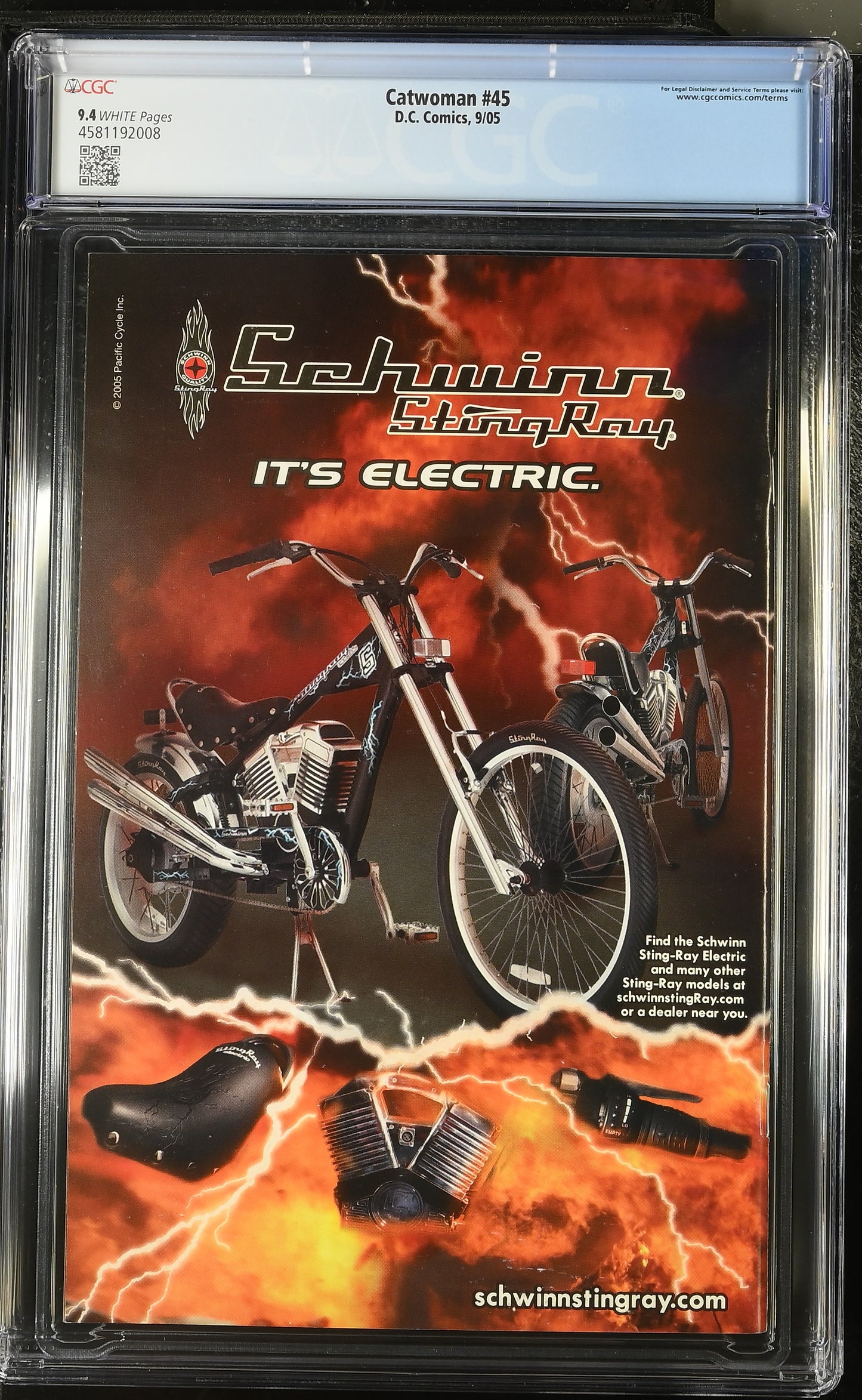 9.4 CGC CATWOMAN #45 ADAM HUGHES 2005 [4581192008] Catwoman DC COMICS
