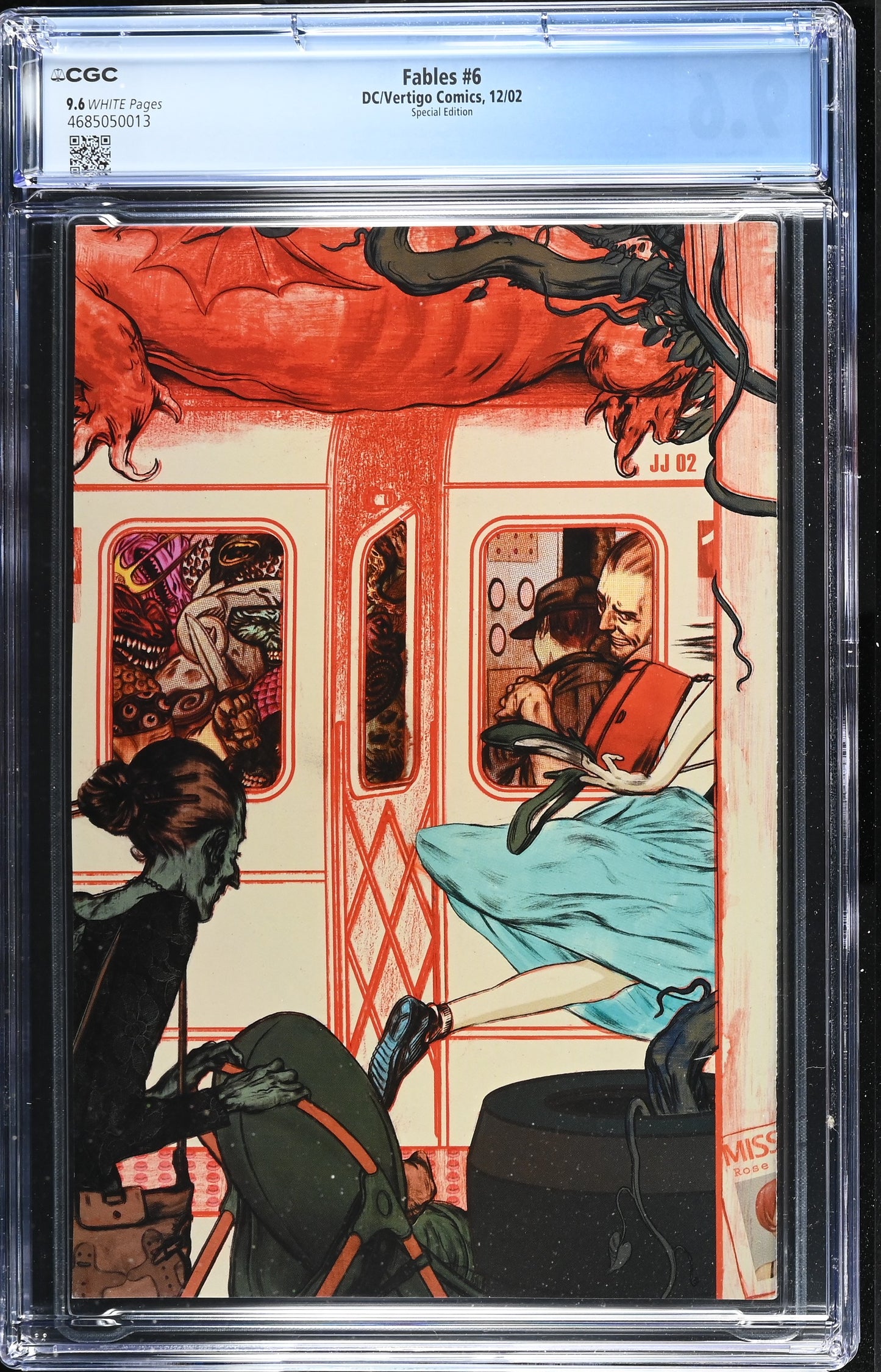 9.6 CGC FABLES #6 SPECIAL PROMOTIONAL EDITION WRAPAROUND VARIANT 2002 [4685050013] Fables DC COMICS