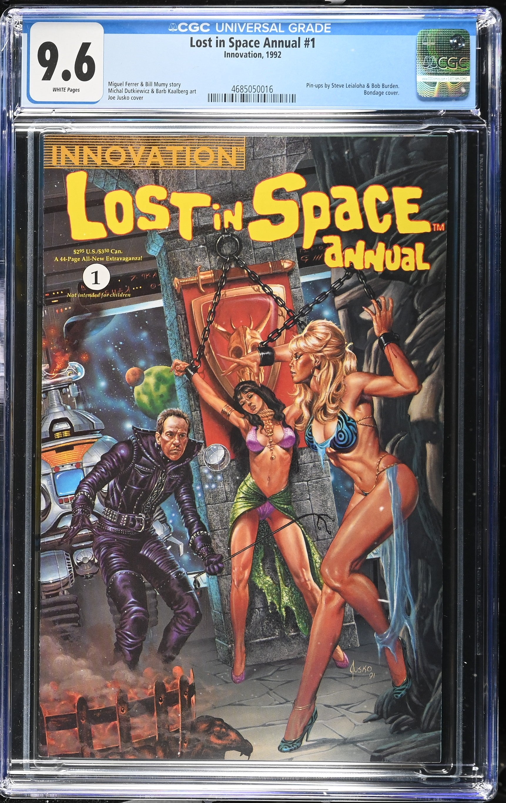9.6 CGC LOST IN SPACE #1 JOE JUSKO 1992 [4685050016] Lost in Space INNOVATION