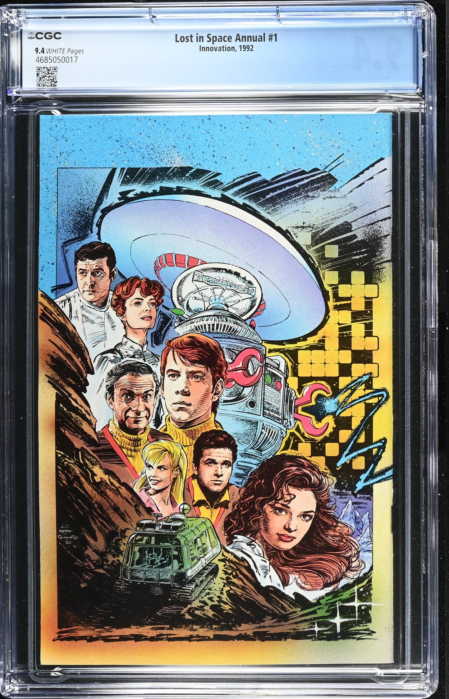 9.4 CGC LOST IN SPACE #1 JOE JUSKO 1992 [4685050017] Lost in Space INNOVATION