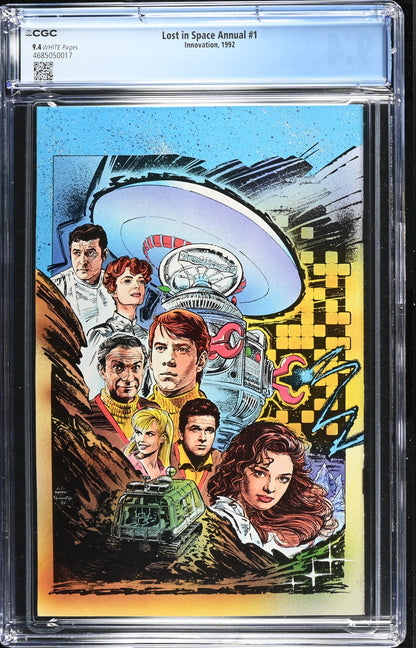 9.4 CGC LOST IN SPACE #1 JOE JUSKO 1992 [4685050017] Lost in Space INNOVATION
