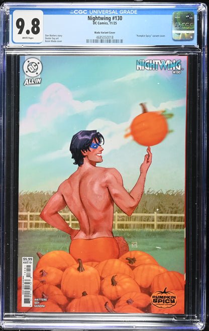 9.8 CGC NIGHTWING #130 WADA VARIANT [4685050018] Nightwing DC COMICS
