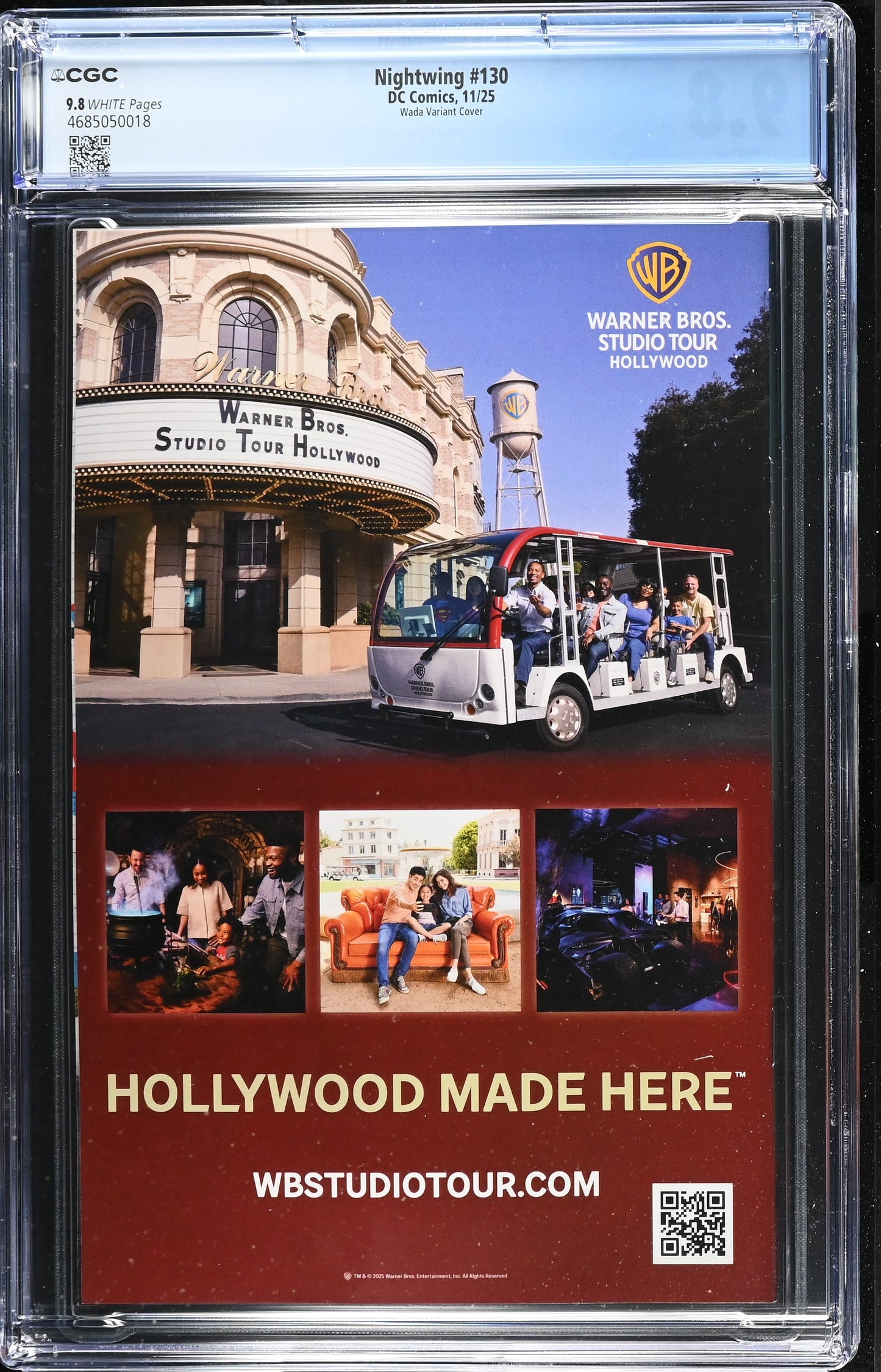 9.8 CGC NIGHTWING #130 WADA VARIANT [4685050018] Nightwing DC COMICS