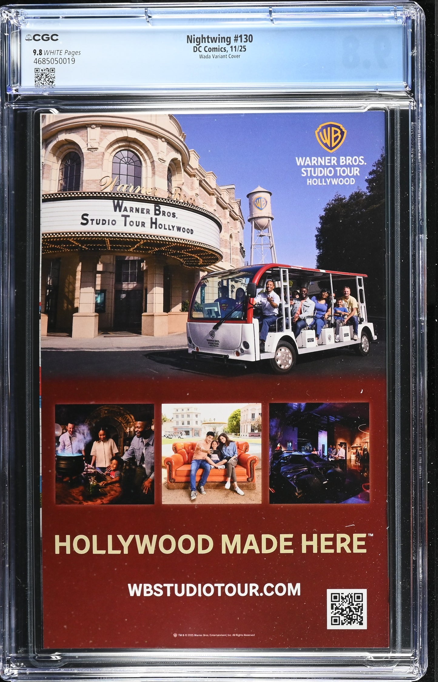 9.8 CGC NIGHTWING #130 WADA VARIANT 2025 [4685050019] Nightwing DC COMICS