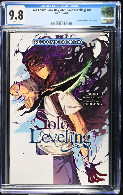 9.8 CGC FCBD SOLO LEVELING 2021 [4685051020] YEN PRESS