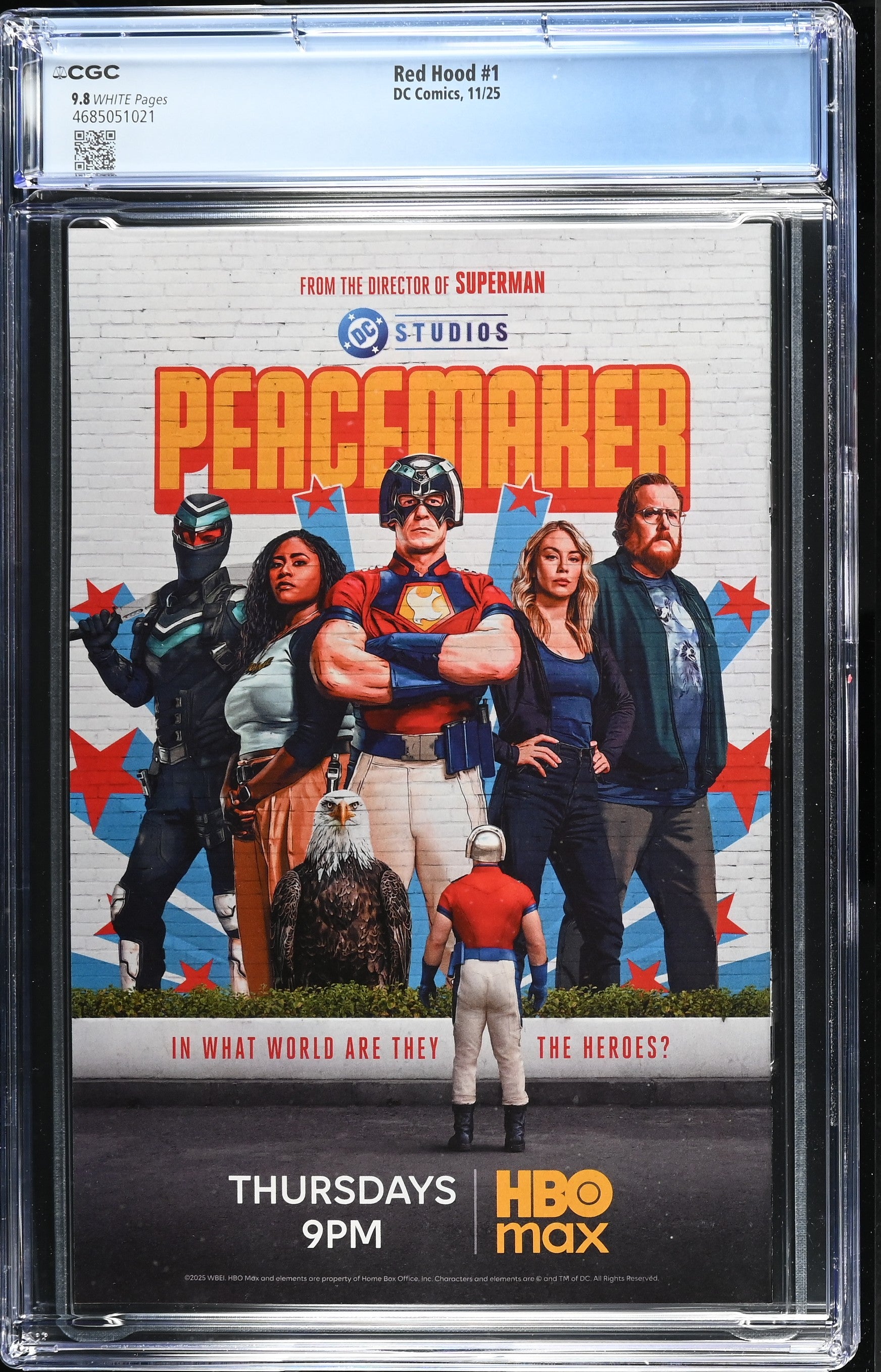 9.8 CGC RED HOOD #1 2025 [4685051021] Red Hood DC COMICS