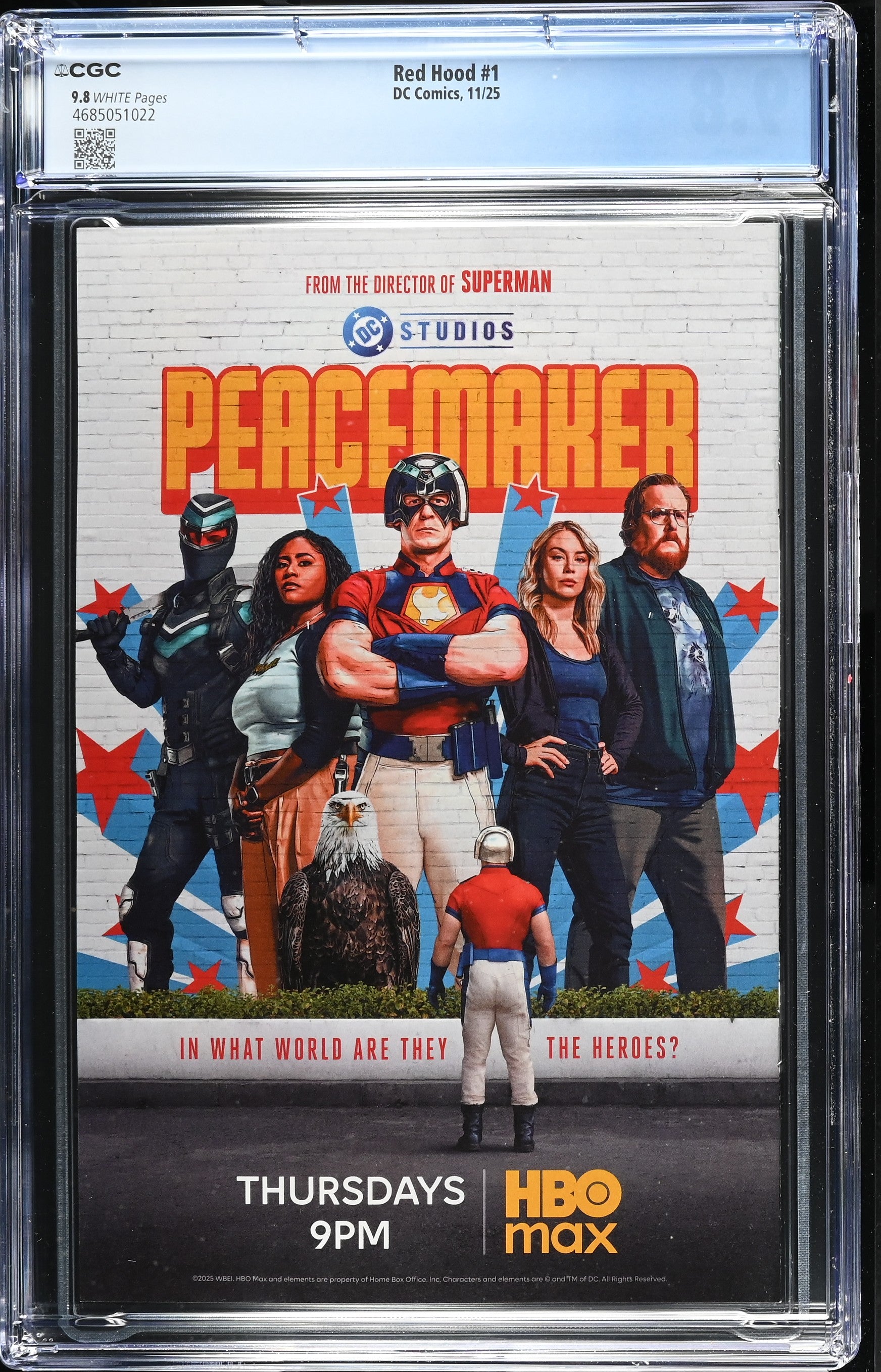 9.8 CGC RED HOOD #1 2025 [4685051022] Red Hood DC COMICS