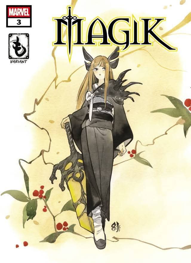 03/19/2025 MAGIK #3 PEACH MOMOKO KIMONO VARIANT MARVEL PRH