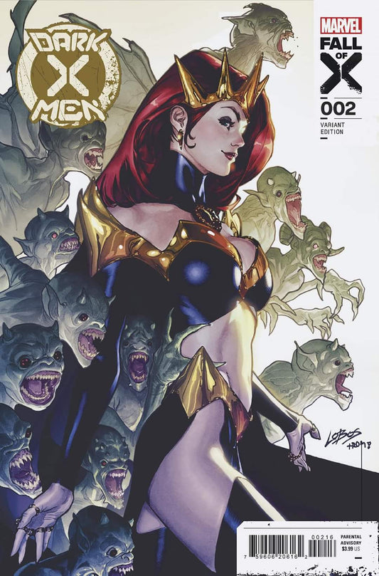 DARK X-MEN #2 (OF 5) LOBOS 1:25 VARIANT 2023 X-Men MARVEL PRH   