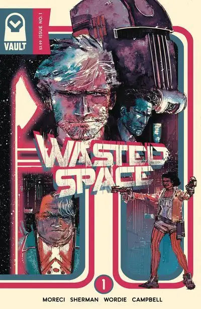 WASTED SPACE #1 CVR B ROBERTSON VARIANT 2018  VAULT COMICS   