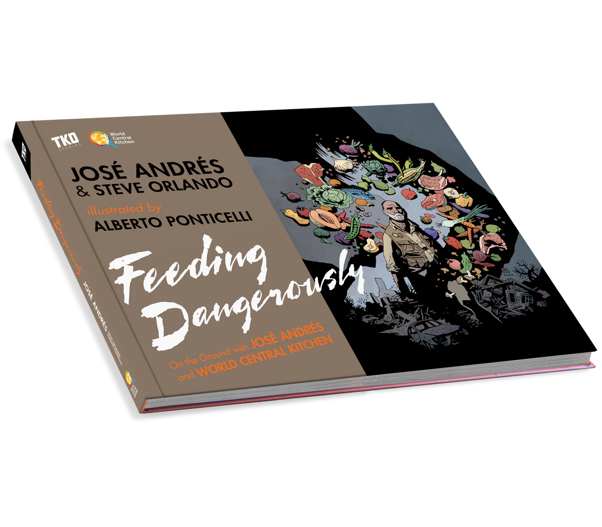 FEEDING DANGEROUSLY WORLD KITCHEN STORY LIMITED EDITION MIGNOLA VARIANT COVER TKO