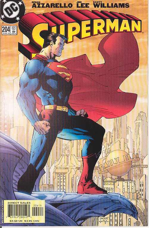 SUPERMAN #204 2004 JIM LEE Superman MARVEL COMICS