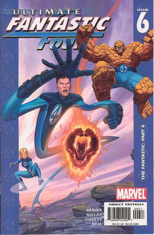 ULTIMATE FANTASTIC FOUR #6 2004 Ultimate Fantastic Four MARVEL COMICS   