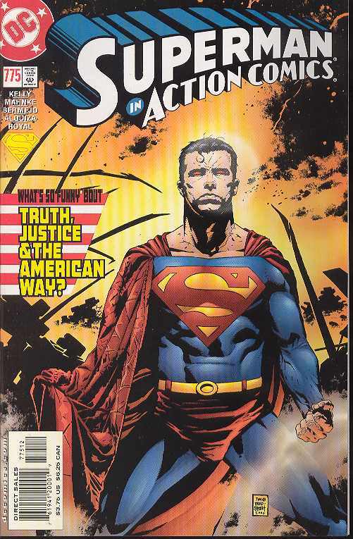 ACTION COMICS #775 2001 2ND PRINT VARIANT (1ST APP MANCHESTER BLACK) Action Comics DC COMICS