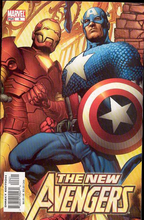 NEW AVENGERS #6 HITCH VARIANT 2005 New Avengers MARVEL COMICS
